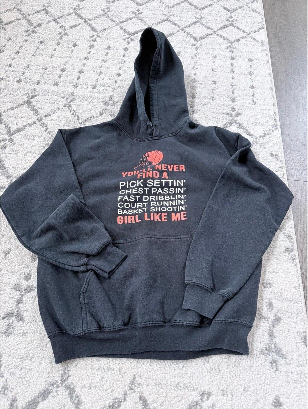 Basketball Graphic Pullover Hoodie